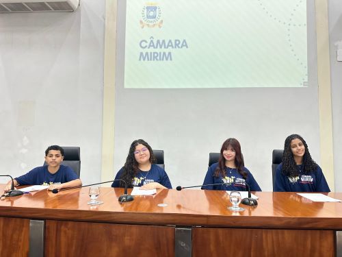 Câmara Mirim realiza eleição para a Mesa Diretora 2025 com destaque para a Chapa Fênix