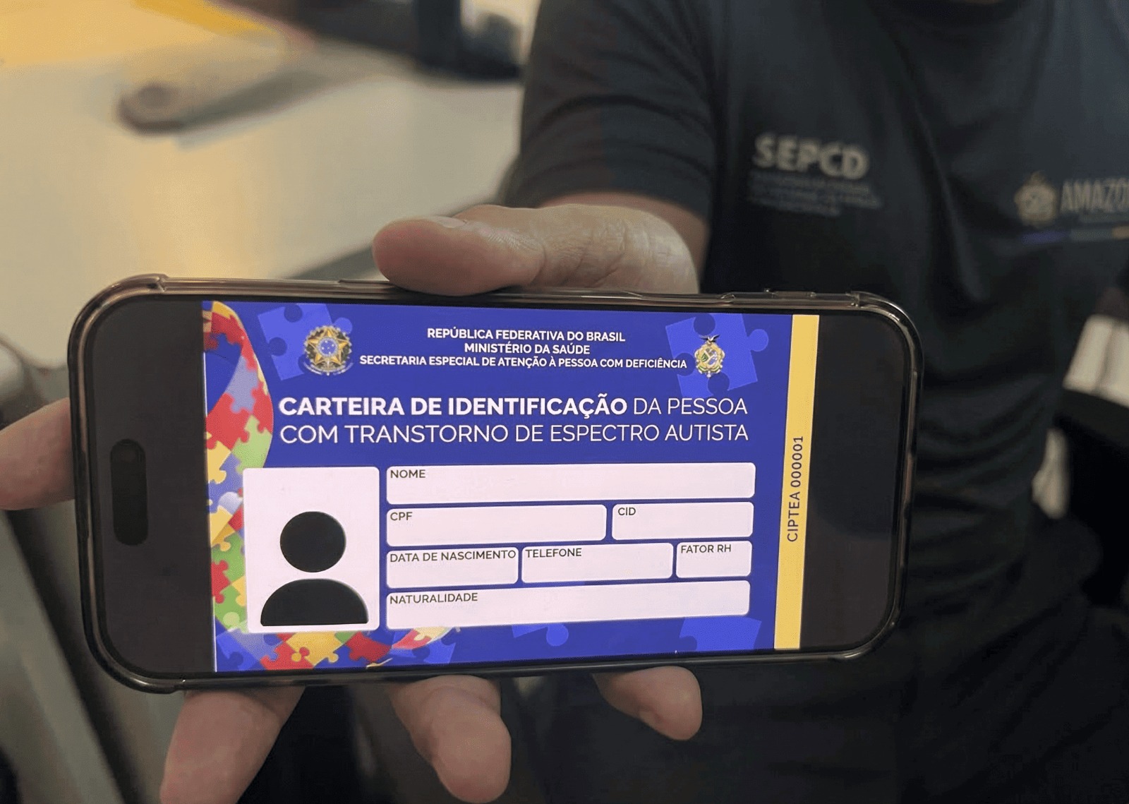 Ipatinga adota modelo nacional de identificação para pessoas com autismo