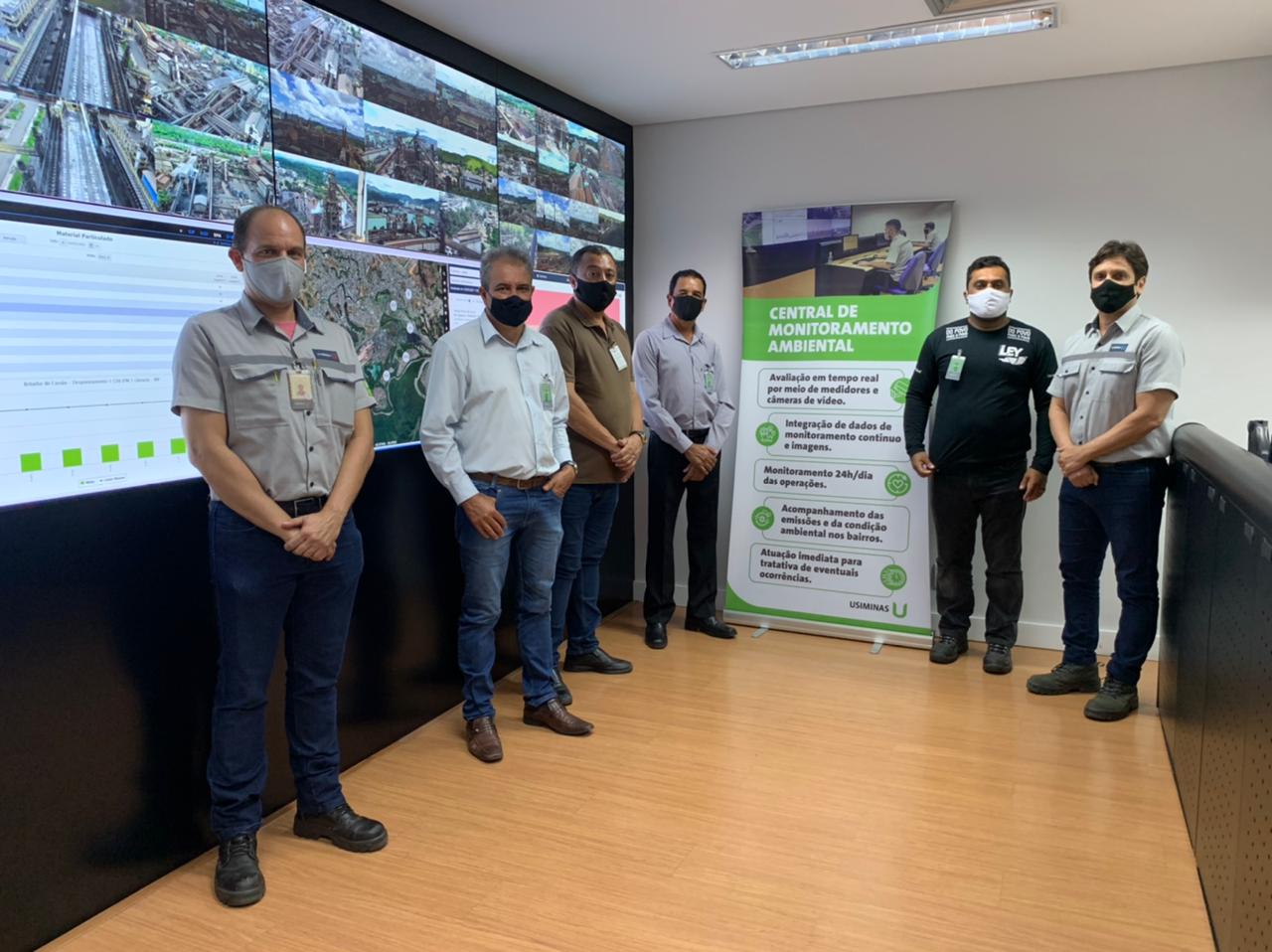 Mesa Diretora da Câmara de Ipatinga visita a Usiminas